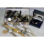 Group of watches, to include Tissot, Mappin & Webb etc