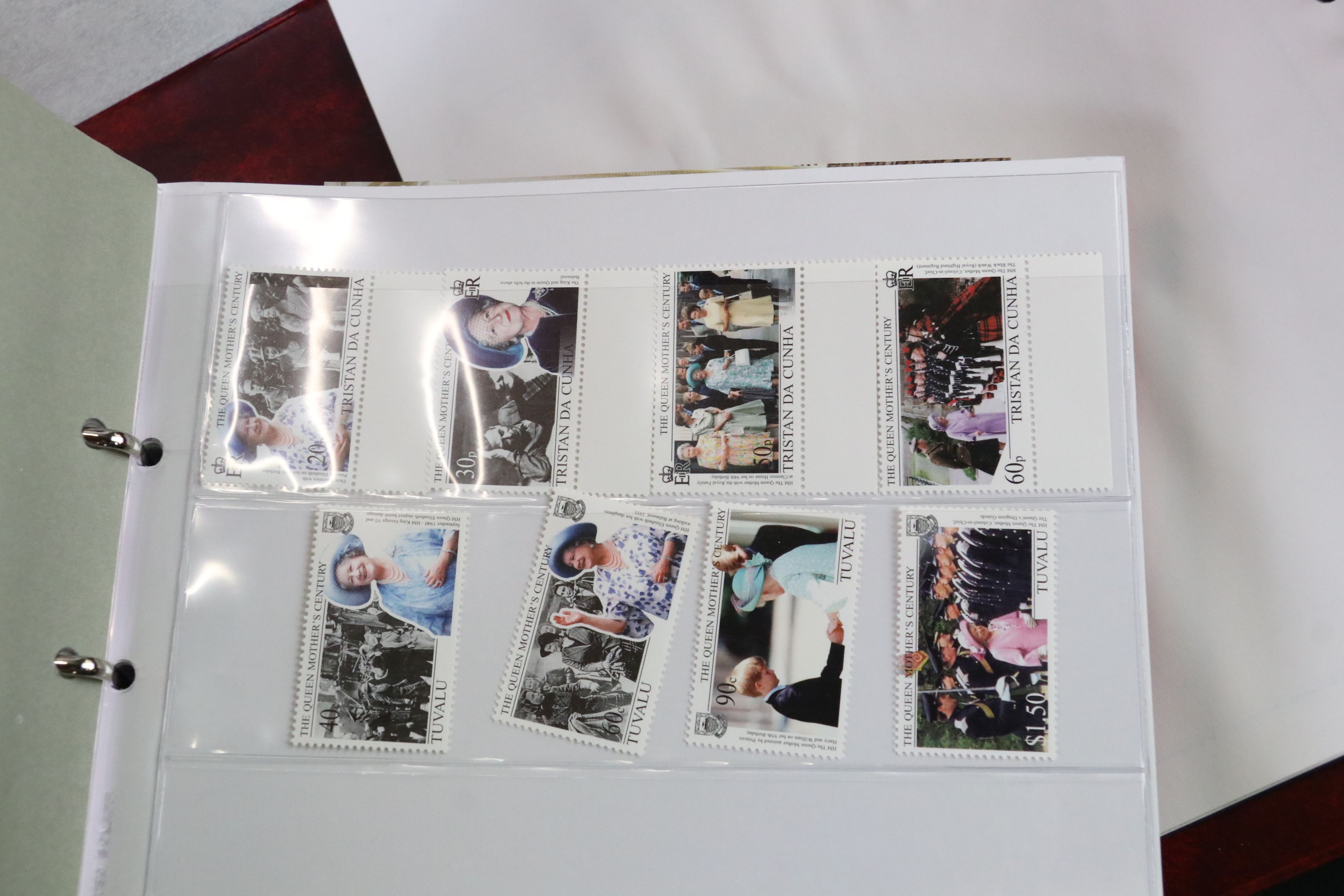 Collection of mostly Commonwealth stamps in binders, to include 200th Anniversary of Manned Flight - Image 4 of 15
