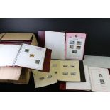 Collection of Commonwealth Royal Event stamps, in eight bespoke albums, to include Prince Charles