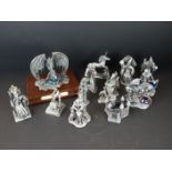 A small collection of Tudor Mint pewter figures to include "The Keeper of the Magic".