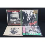 Vinyl - Punk Rock - The Clash and related - 4 UK albums, to include: The Clash (original UK 1st