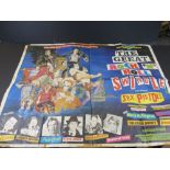 Memorabilia - The Sex Pistols - The Great Rock N Roll Swindle quad poster 40" x 30". Rather tatty