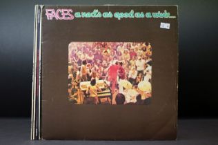 Vinyl - 5 LPs to include Faces A Nod's As Good As A Wink (K56006 with poster) Vg/Vg+, The Band Music