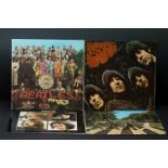 Vinyl - 4 The Beatles early stereo pressing LPs to include Rubber Soul (PCS 3075) The Grampohone