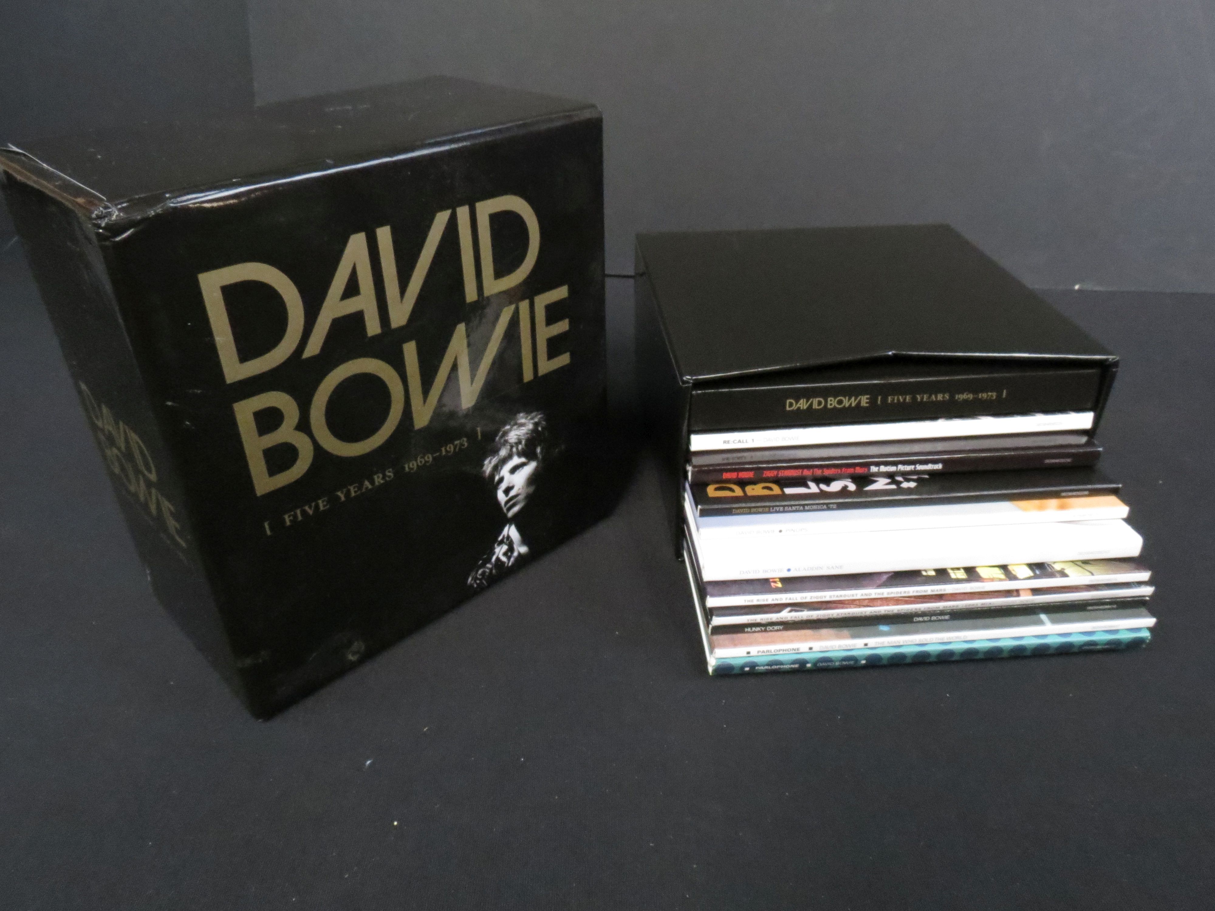 CDs - Two David Bowie Box Sets to include Five Years 1969-1973 & Who Can I Be Now 1974-1976, opened, - Image 2 of 5