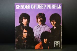 Vinyl - Deep Purple - Shades Of Deep Purple (1968 UK 1st stereo pressing, yellow Parlophone