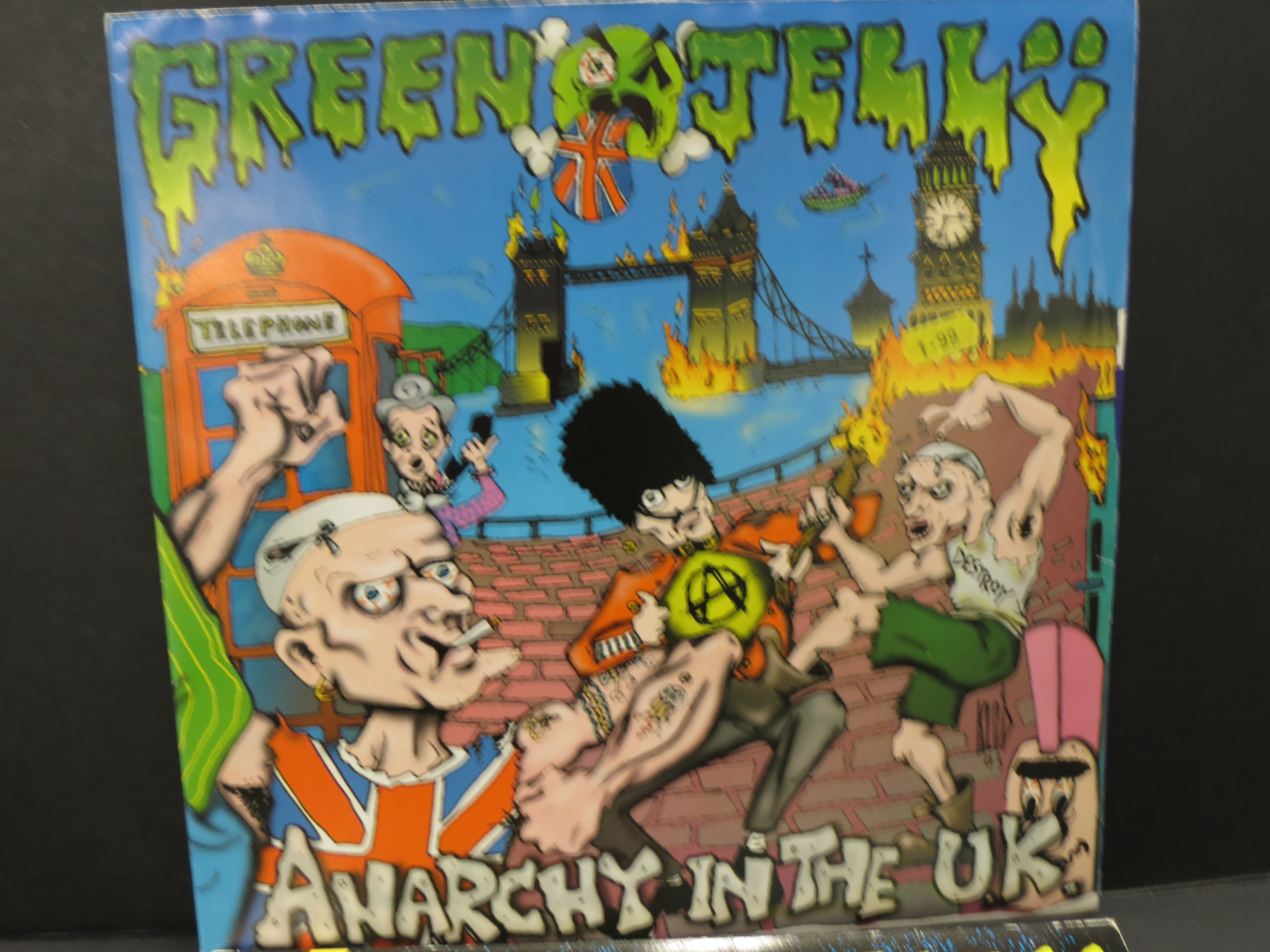 Vinyl - Green Jelly 1 LP and 1 12" single to include Cereal Killer Soundtrack (Zoo 7244511038 1) and - Image 3 of 3