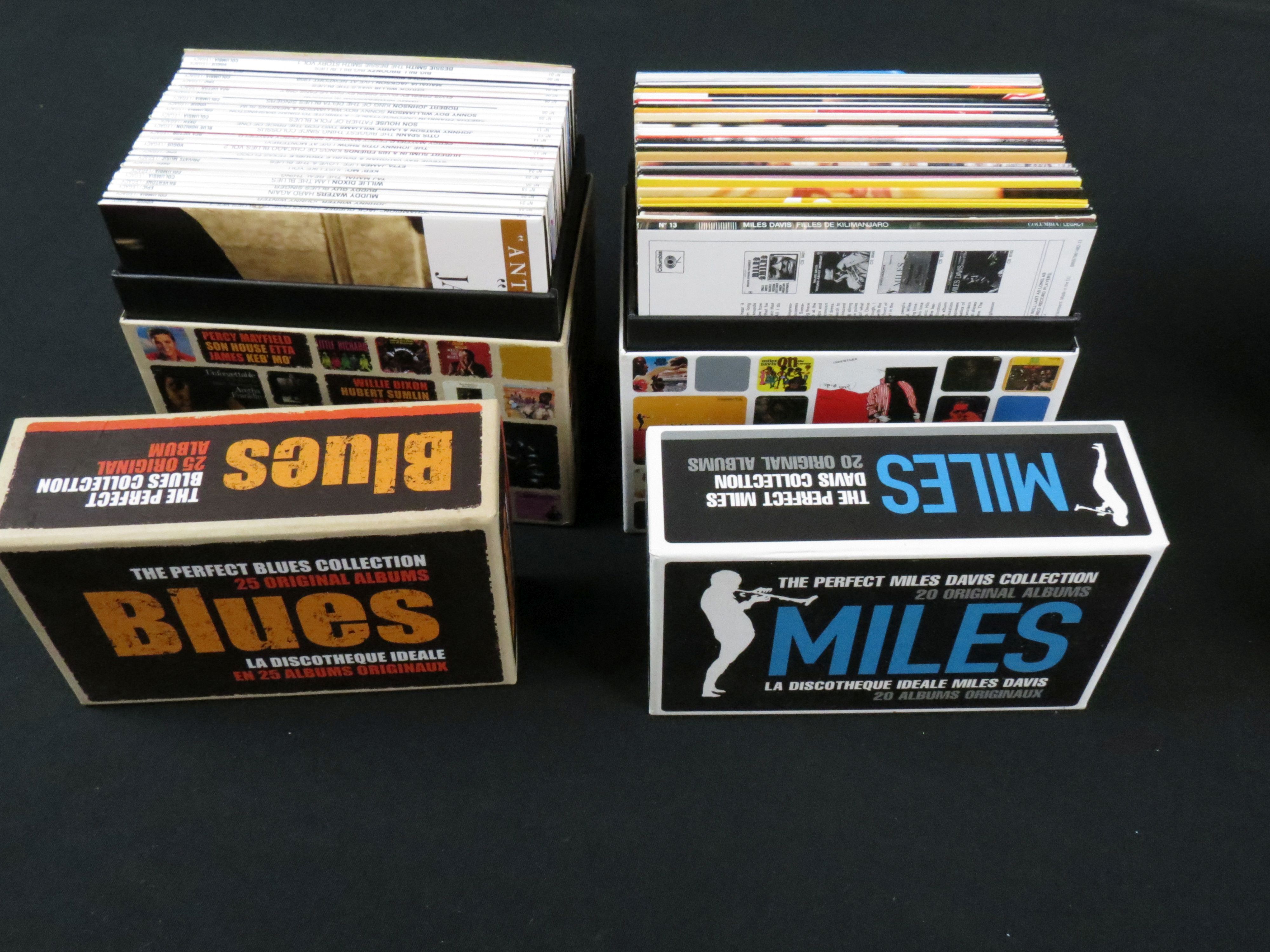 CDs - Four box sets to include 2 x La Discotheque (Miles 20 CDs & Blues 25 CDs), Jazz On Disques - Image 4 of 5