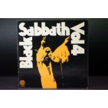 Vinyl - Black Sabbath Vol.4 German pressing on Vertigo 630 071. Large swirl label with A Philips