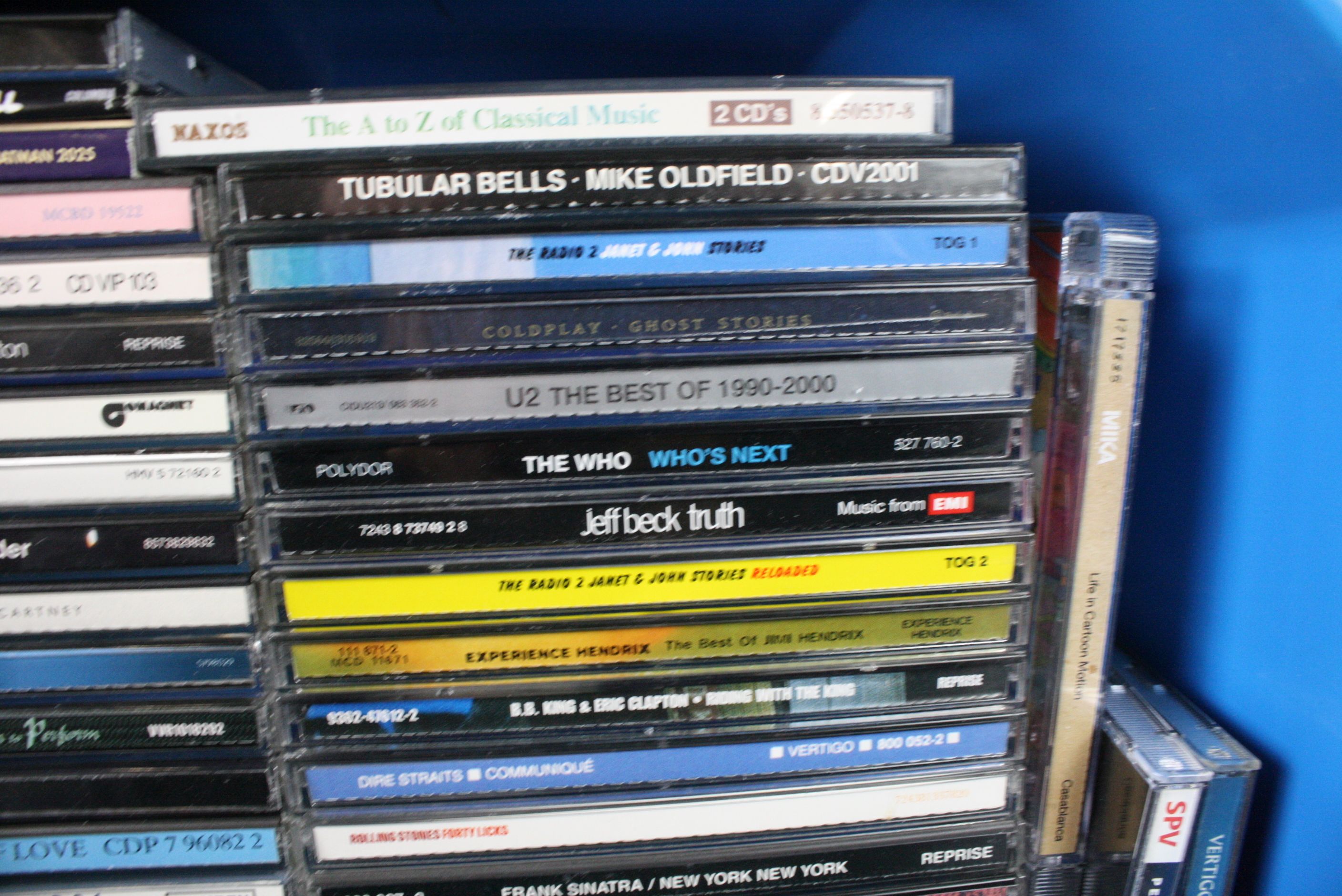 CDs / DVDs - Approx 100 CDs and 6 DVDs to include Dire Straits, Led Zeppelin (2 DVDs), Coldplay, - Image 6 of 10