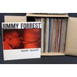 Vinyl - Approx 70 Jazz LPs to include Dizzy Gillespie, Paul Gonsalves, Jimmy Forrest, Stan Getz,