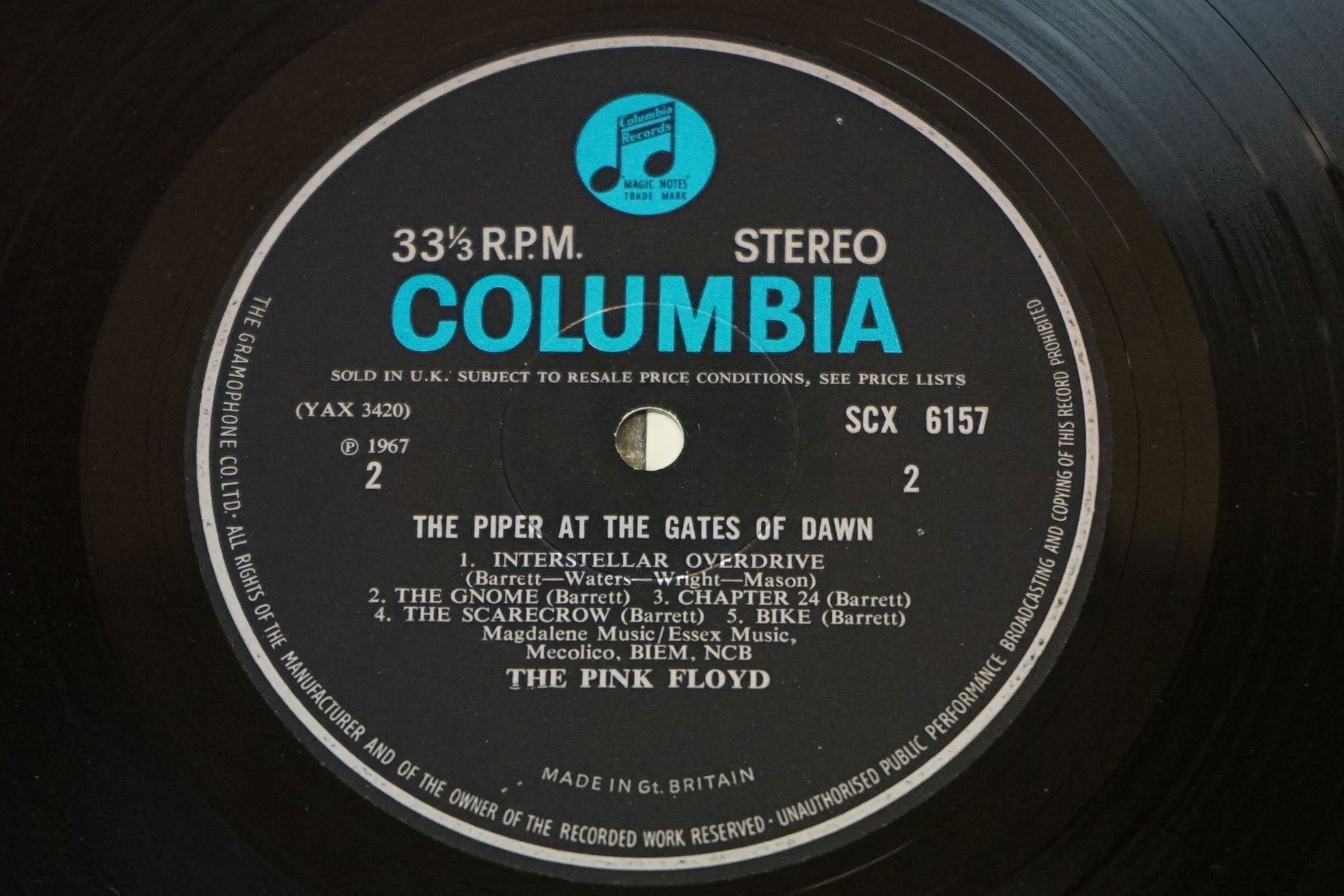 Vinyl - Pink Floyd - The Piper At The Gates Of Dawn (1967, original UK stereo pressing, Blue - Image 4 of 6