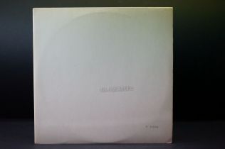 Vinyl - The Beatles White Album LP No.152545 side loader, white inners, 4 photos, poster. Sleeve