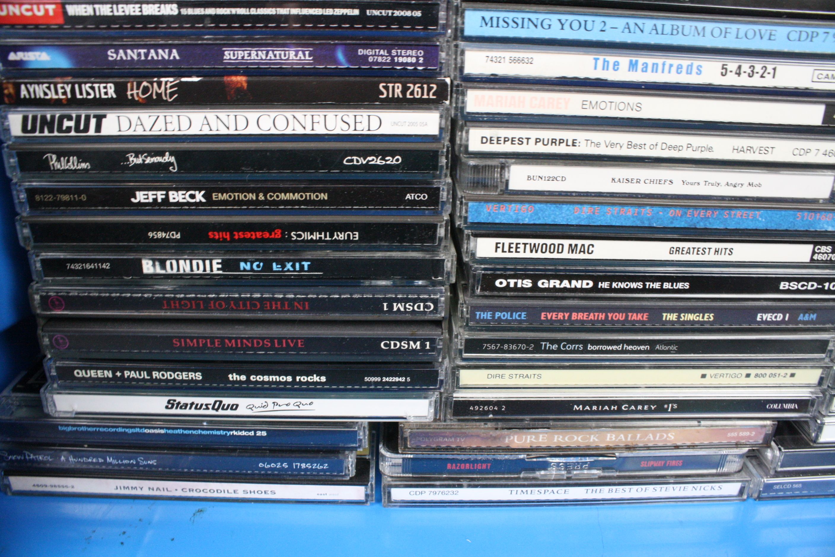 CDs / DVDs - Approx 100 CDs and 6 DVDs to include Dire Straits, Led Zeppelin (2 DVDs), Coldplay, - Image 5 of 10