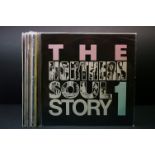 Vinyl - 12 later pressings Soul / Funk compilations, to include: The Northern Soul Story 1 (double