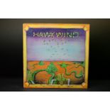Vinyl & Autograph - Hawkwind - Hawkweed (original UK 1970 1st pressing Blue Liberty Labels, A1/B1
