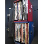 Vinyl - Approx 100 mainly 1980’s Rock / Pop / 2 Tone singles in two 7” carry boxes, to include 10