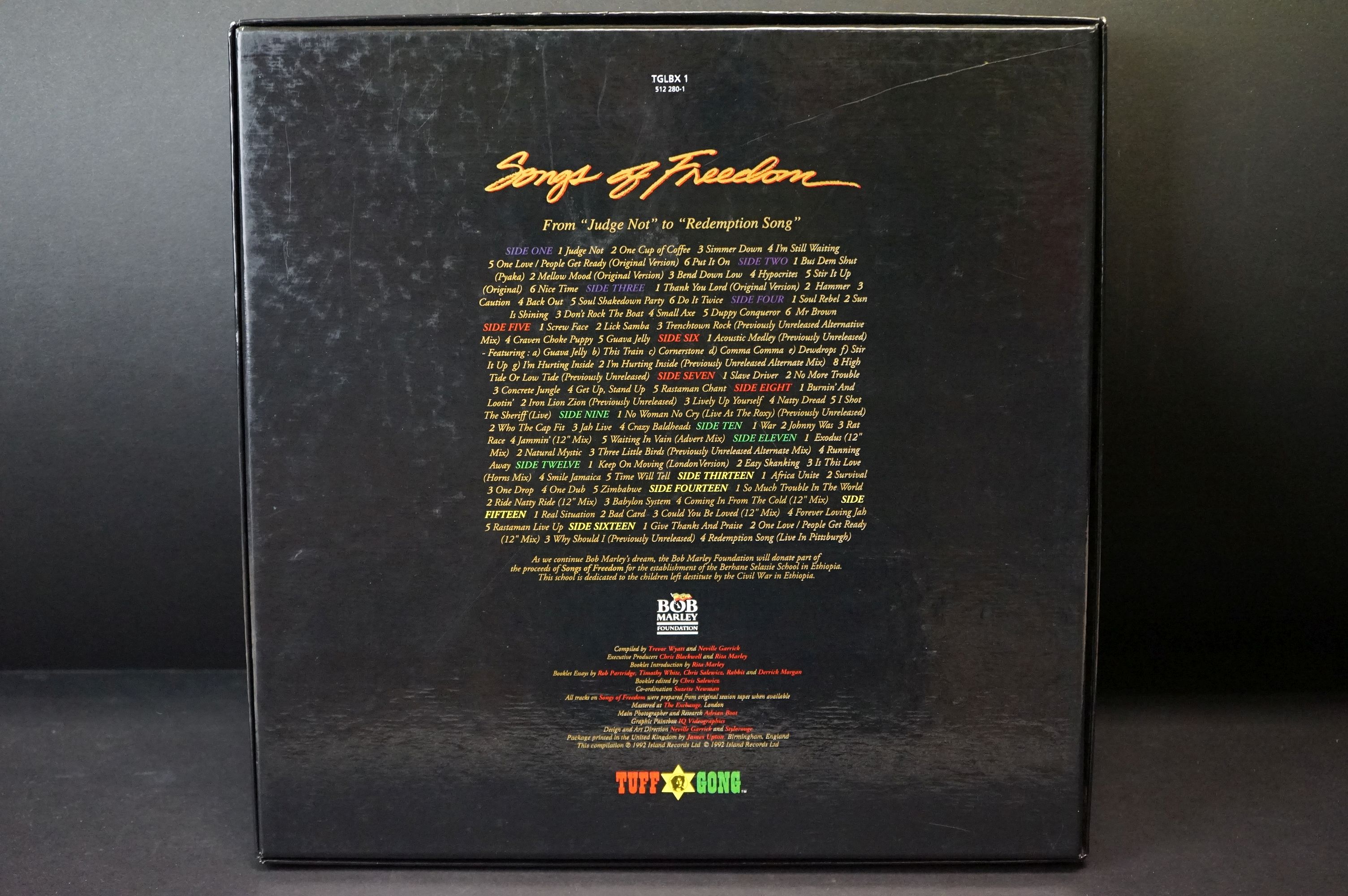 Vinyl - Bob Marley Songs of Freedom Box Set TGLBX1 ex - Image 4 of 4
