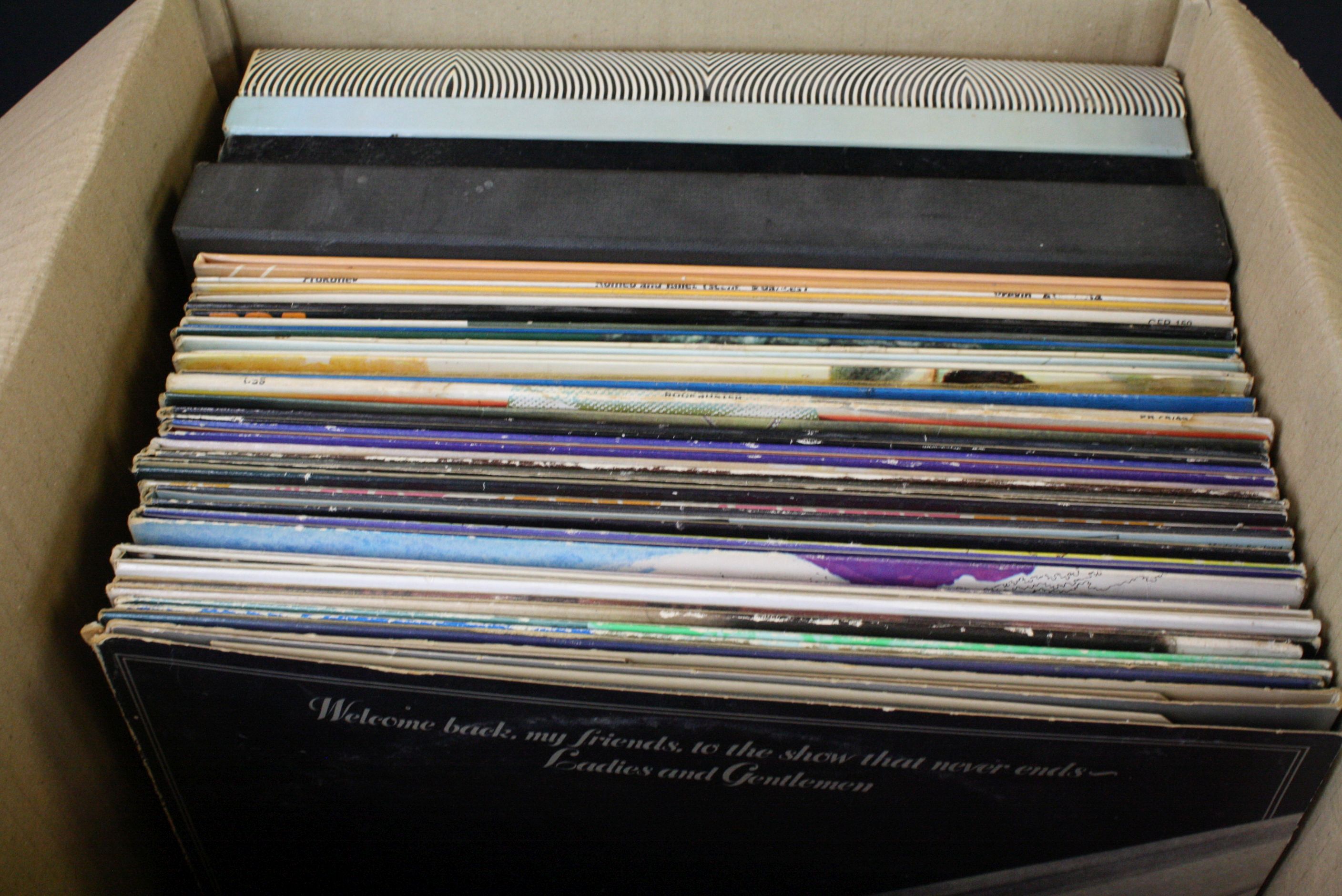 Vinyl - Over 50 mainly rock & pop LPs to include Pink Floyd DSOTM (2 posters and 2 postcards), - Image 6 of 6