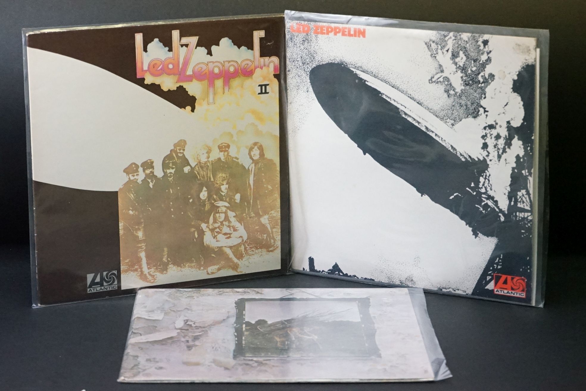Vinyl - 3 Led Zeppelin LPs to include One (588171) Warner Bros / Arts / Jewel Music publishing
