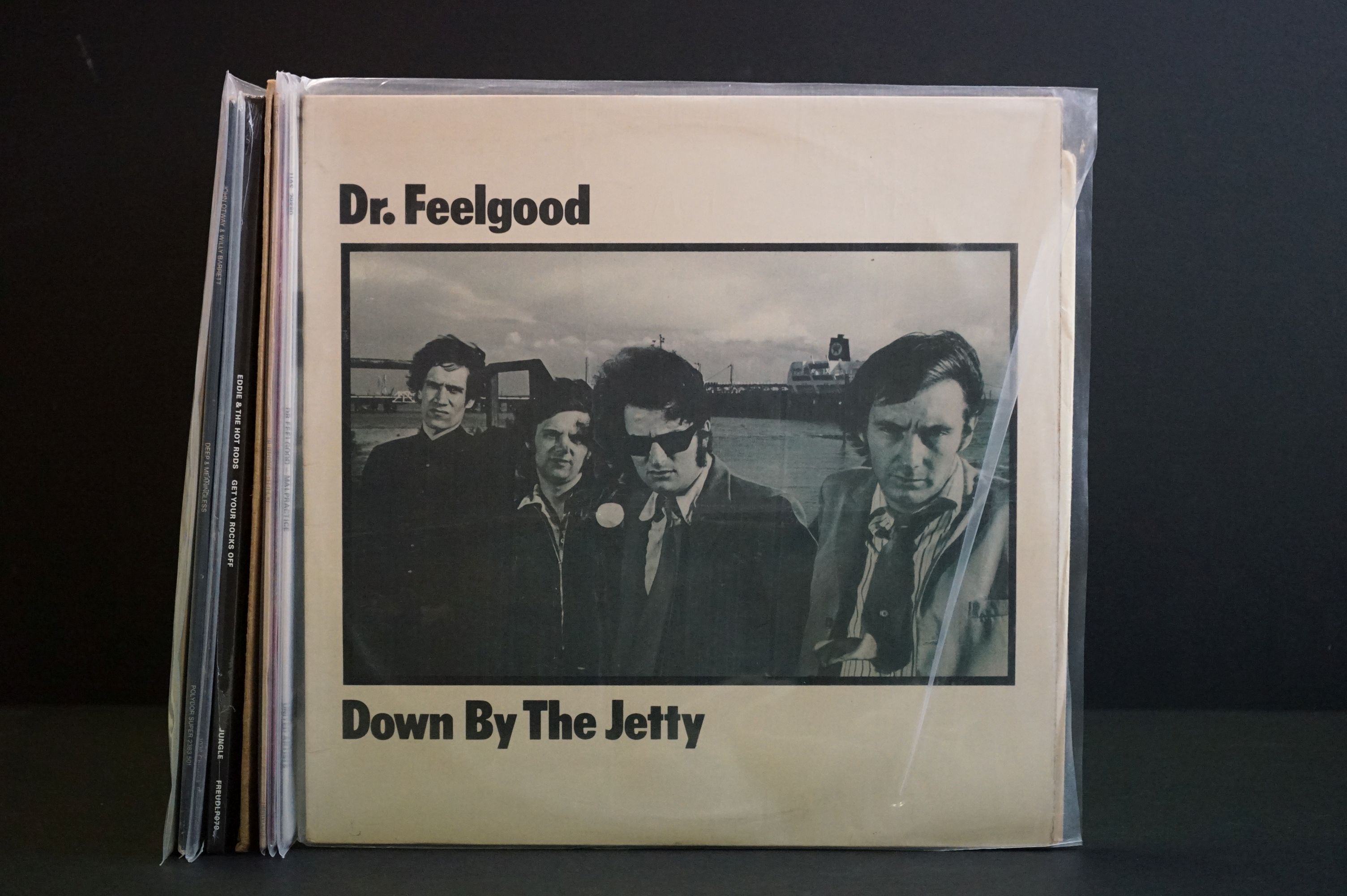 Vinyl - Dr. Feelgood / Eddie & The Hot Rods / Pub Rock - 7 albums and 2 12” to include Dr.