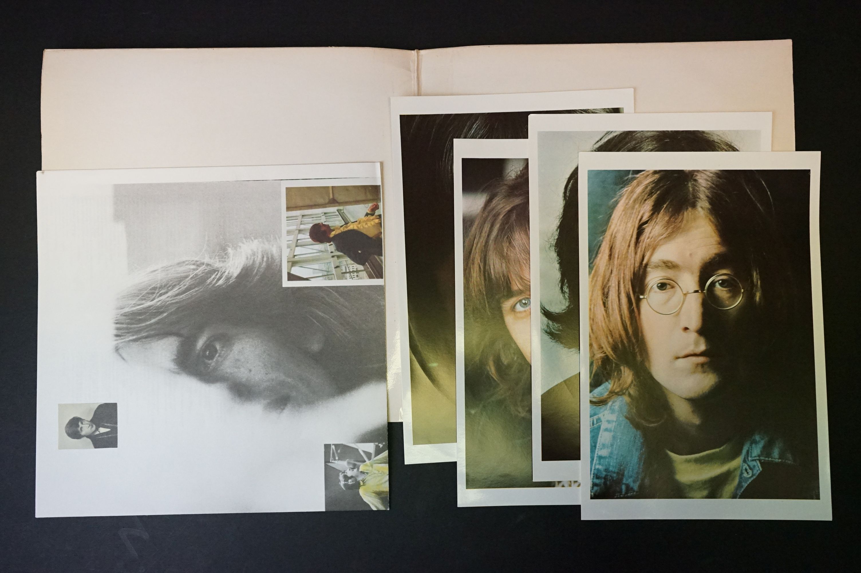 Vinyl - The Beatles White Album PCS 7067/8 Stereo. Unnumbered, side opener, poster and 4 photos, - Image 3 of 7