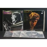 Vinyl - 5 original UK Scott Walker LPs to include Scott 4 Vg/Ex, Scott 2 Vg+/Vg+ (with insert),