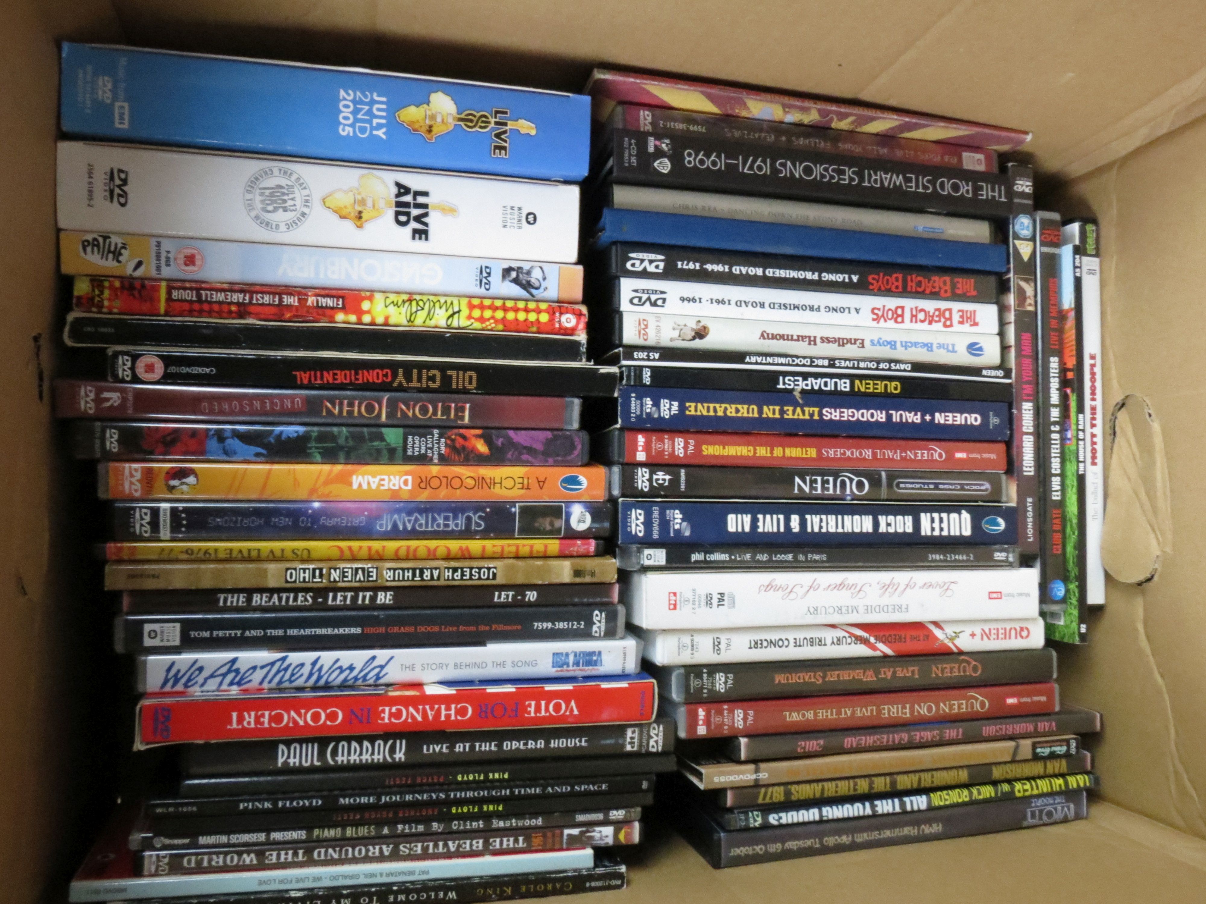 DVDs - Around 85 Music DVDs mainly Rock to include The Rolling Stones, Queen, Jeff Beck, The Damned, - Image 4 of 4