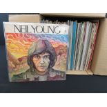 Vinyl - Over 60 rock & pop LPs including Bob Dylan, Buffalo Springfield, Tim Buckley, Leonard Cohen,