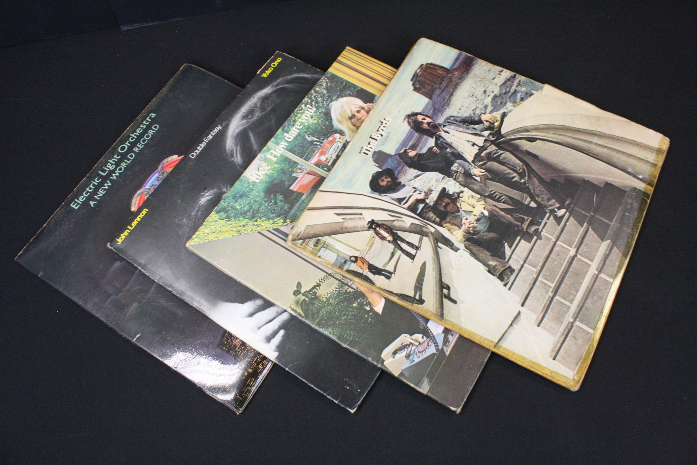 Vinyl - Over 30 Rock & Pop LPs & 12" singles to include Fleetwood Mac, Led Zeppelin, The Beatles, - Image 6 of 7