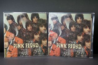 Vinyl - Pink Floyd 2 copies of The Piper At The Gates Of Dawn to include SX 6157 blue & silver