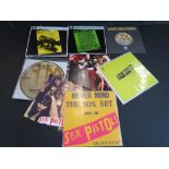 Vinyl - Punk - Sex Pistols - 8 Private Fan Pressings singles, to include: God Save The Queen (