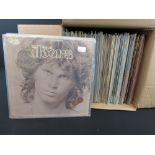 Vinyl - Over 60 rock & pop LPs including The Doors (Quadradisc), The Marvels (Trojan), Ozzy