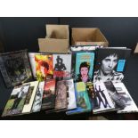 CDs / DVDs - Around 32 box sets to include Bruce Springsteen, David Bowie, T Rex, Bob Dylan, Roger