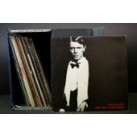 Vinyl - David Bowie 10 12" singles and 15 LPs spanning his career to include Aladdin Sane, Pin