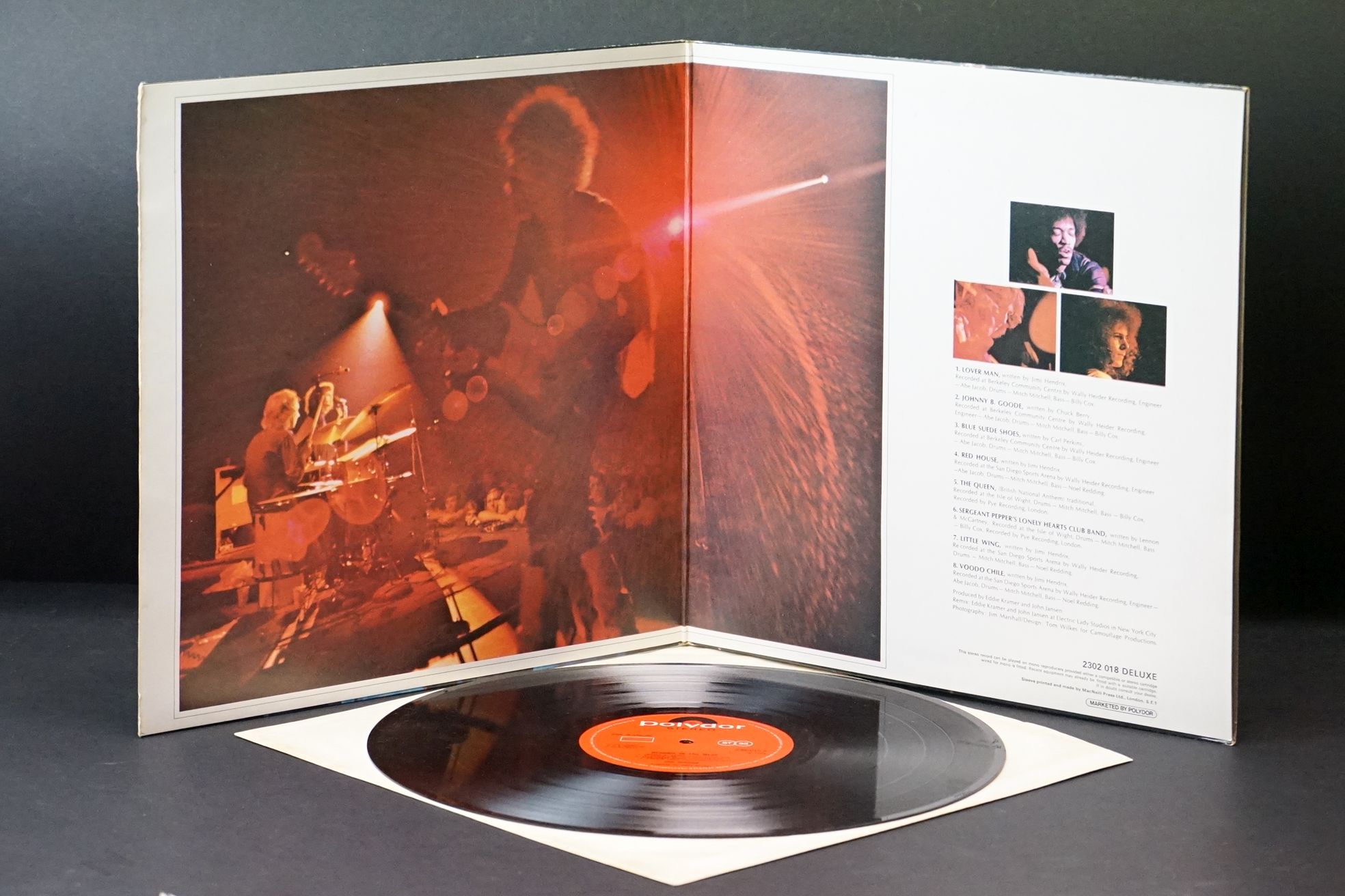 Vinyl - 7 Jimi Hendrix LPs to include Rainbow Bridge (soundtrack), Smash Hits, Isle Of Wight, Band - Image 14 of 21