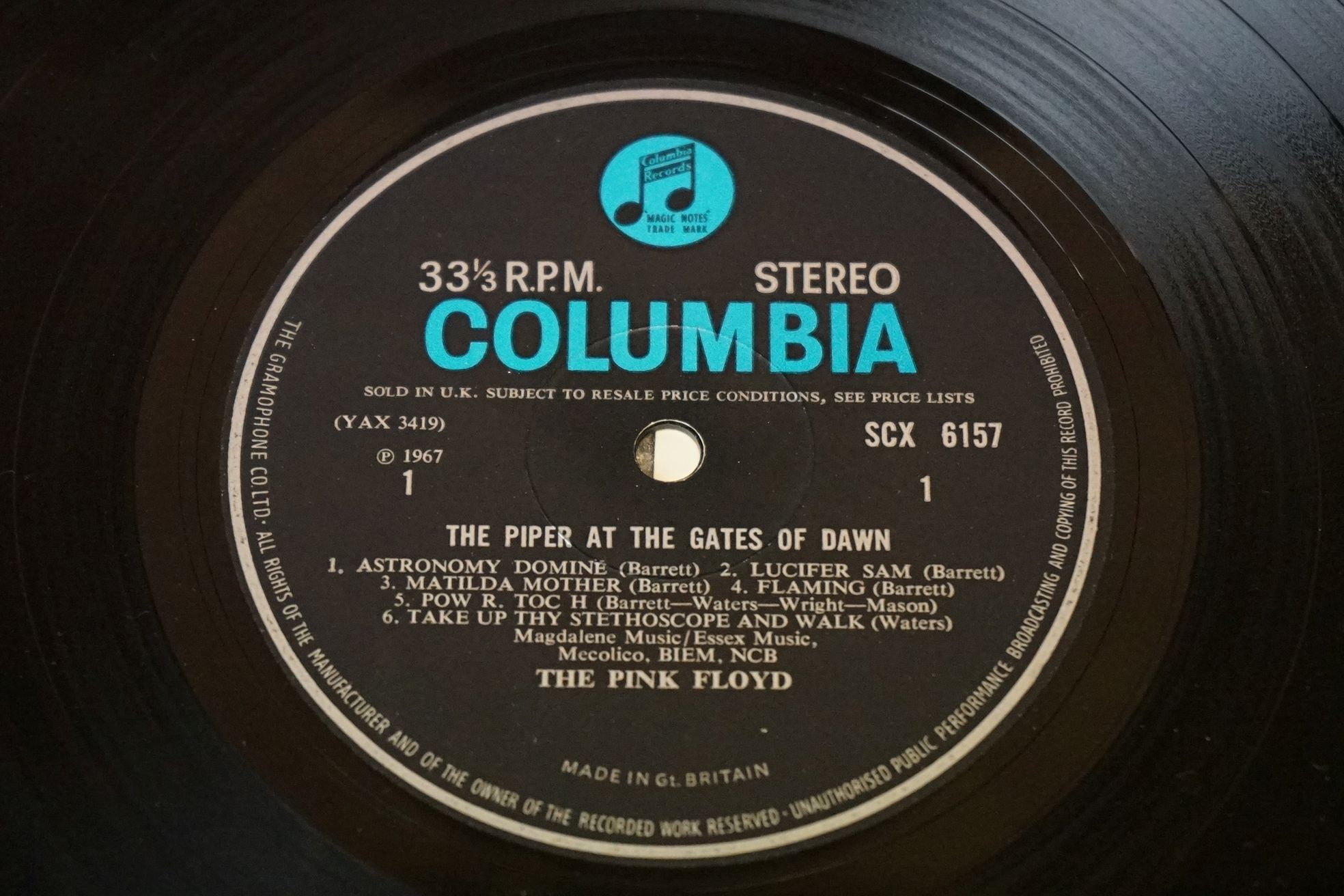 Vinyl - Pink Floyd - The Piper At The Gates Of Dawn (1967, original UK stereo pressing, Blue - Image 3 of 6