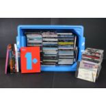 CDs / DVDs - Approx 100 CDs and 6 DVDs to include Dire Straits, Led Zeppelin (2 DVDs), Coldplay,