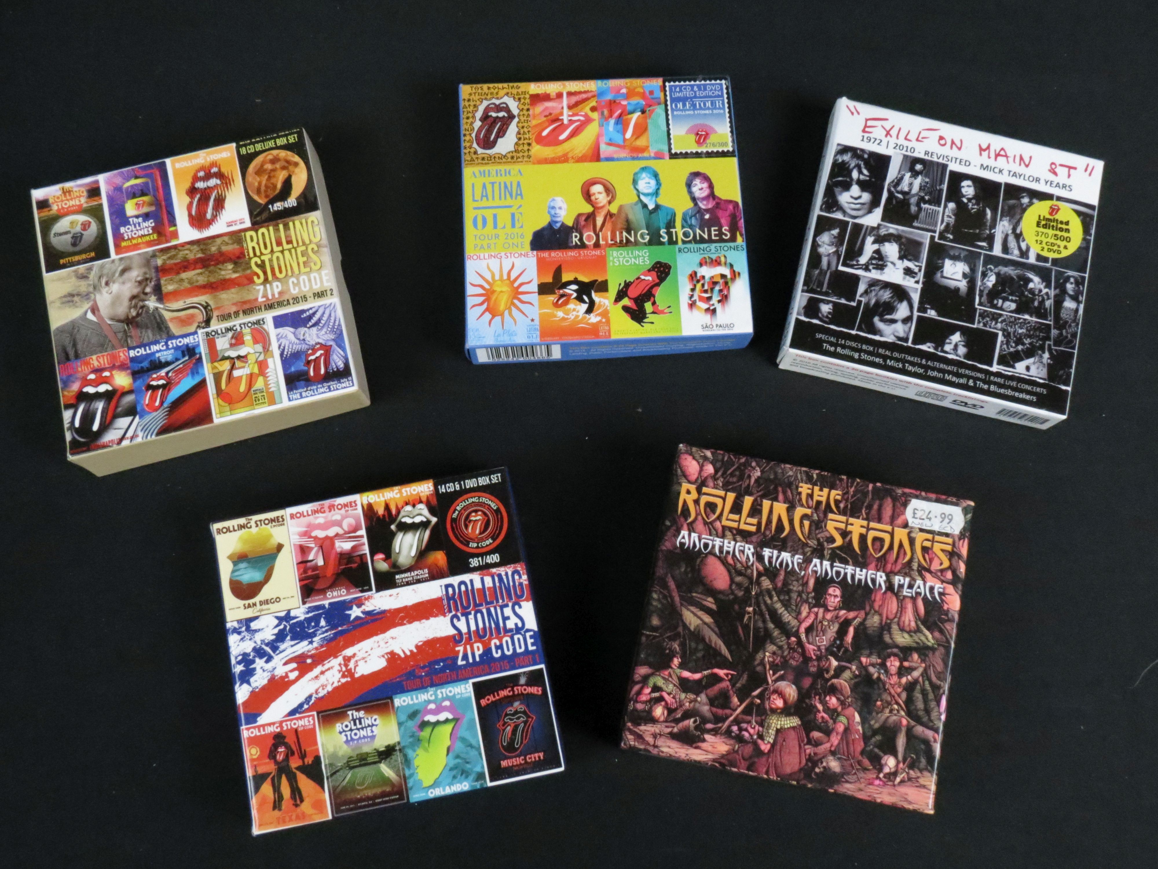 CDs / DVDs - Seven Rolling Stones Box Sets to include Forty Licks (box wear), ExileOn Main Street - Image 7 of 7