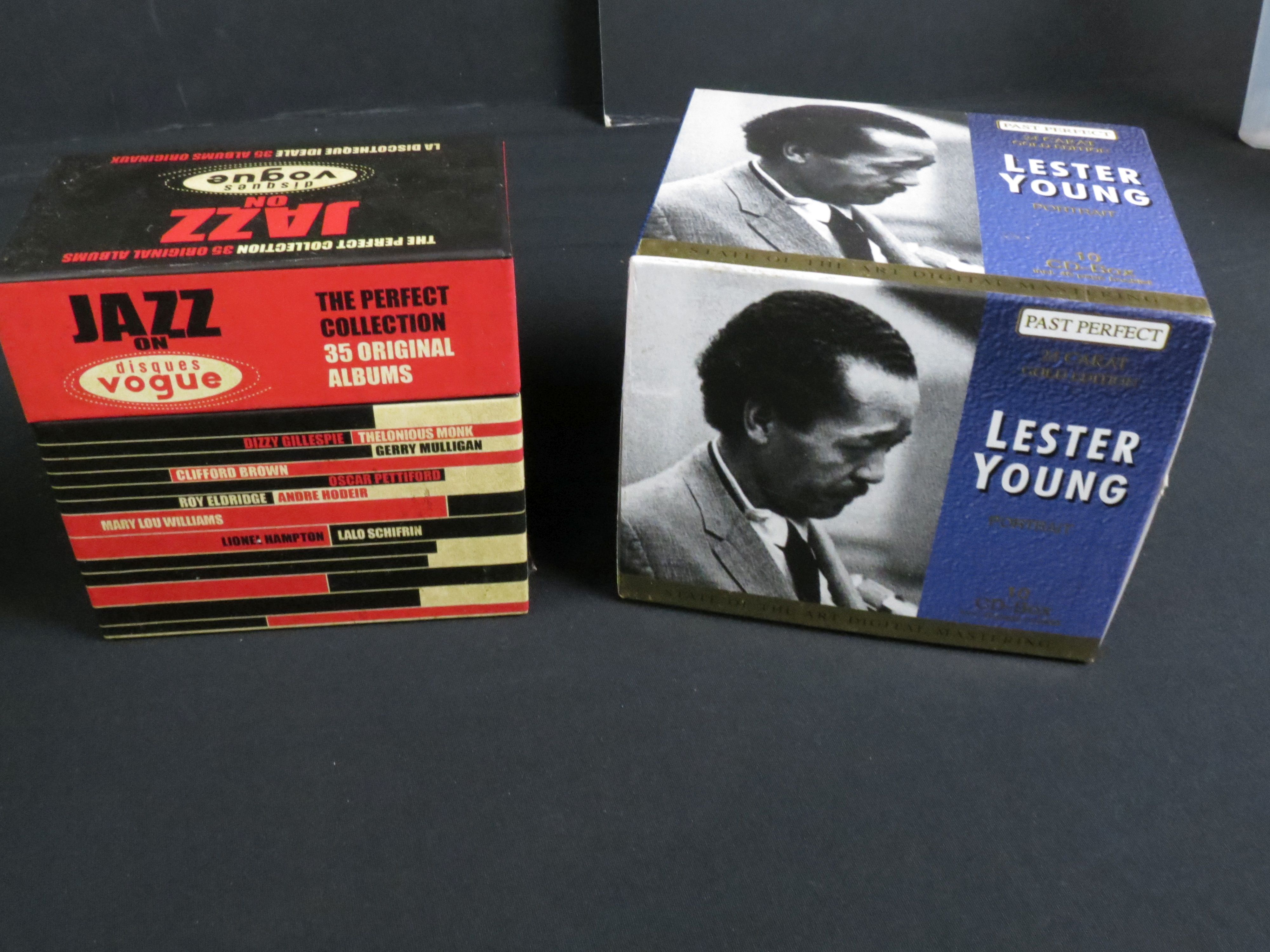 CDs - Four box sets to include 2 x La Discotheque (Miles 20 CDs & Blues 25 CDs), Jazz On Disques - Image 3 of 5