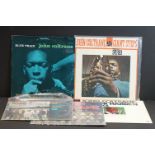 Vinyl - 5 John Coltrane LPs to include Giant Steps (Atlantic 1311), Blue Train, Live At The