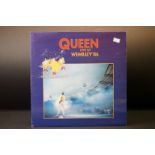 Vinyl - Queen Live At Wembley '86 double LP (Parlophone – PCSP 725). Gatefold sleeve has corner fold