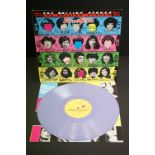 Vinyl - The Rolling Stones Some Girls limited edition coloured vinyl reissue. Purple vinyl mis-