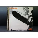 Vinyl - 5 Led Zeppelin LPs to include One (K40031) green and orange labels, Two (588198) plum
