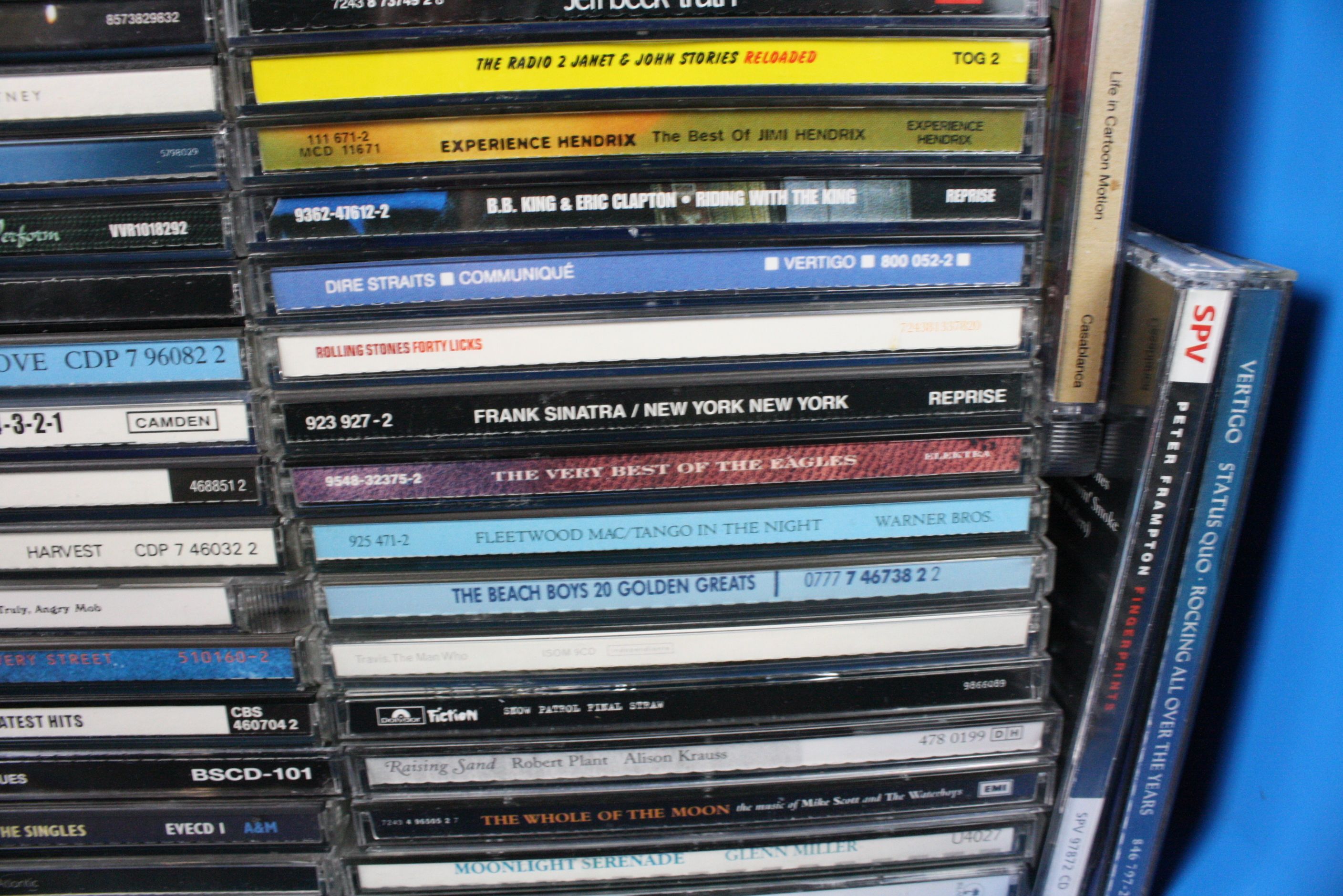 CDs / DVDs - Approx 100 CDs and 6 DVDs to include Dire Straits, Led Zeppelin (2 DVDs), Coldplay, - Image 7 of 10