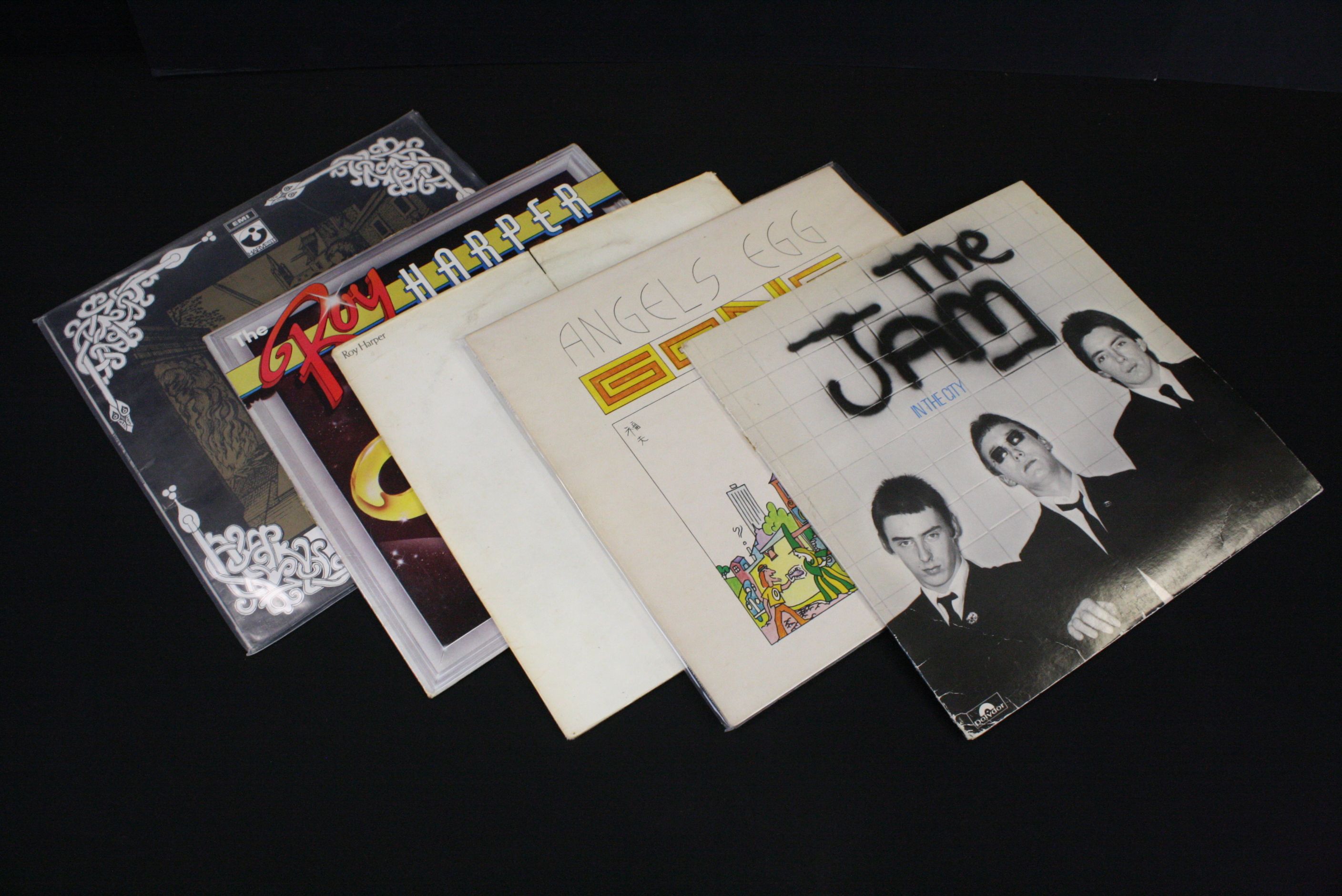 Vinyl - Approx 45 rock, pop, punk & comedy LPs to include The Clash, The Jam, Roy Harper, Gong, - Image 2 of 6