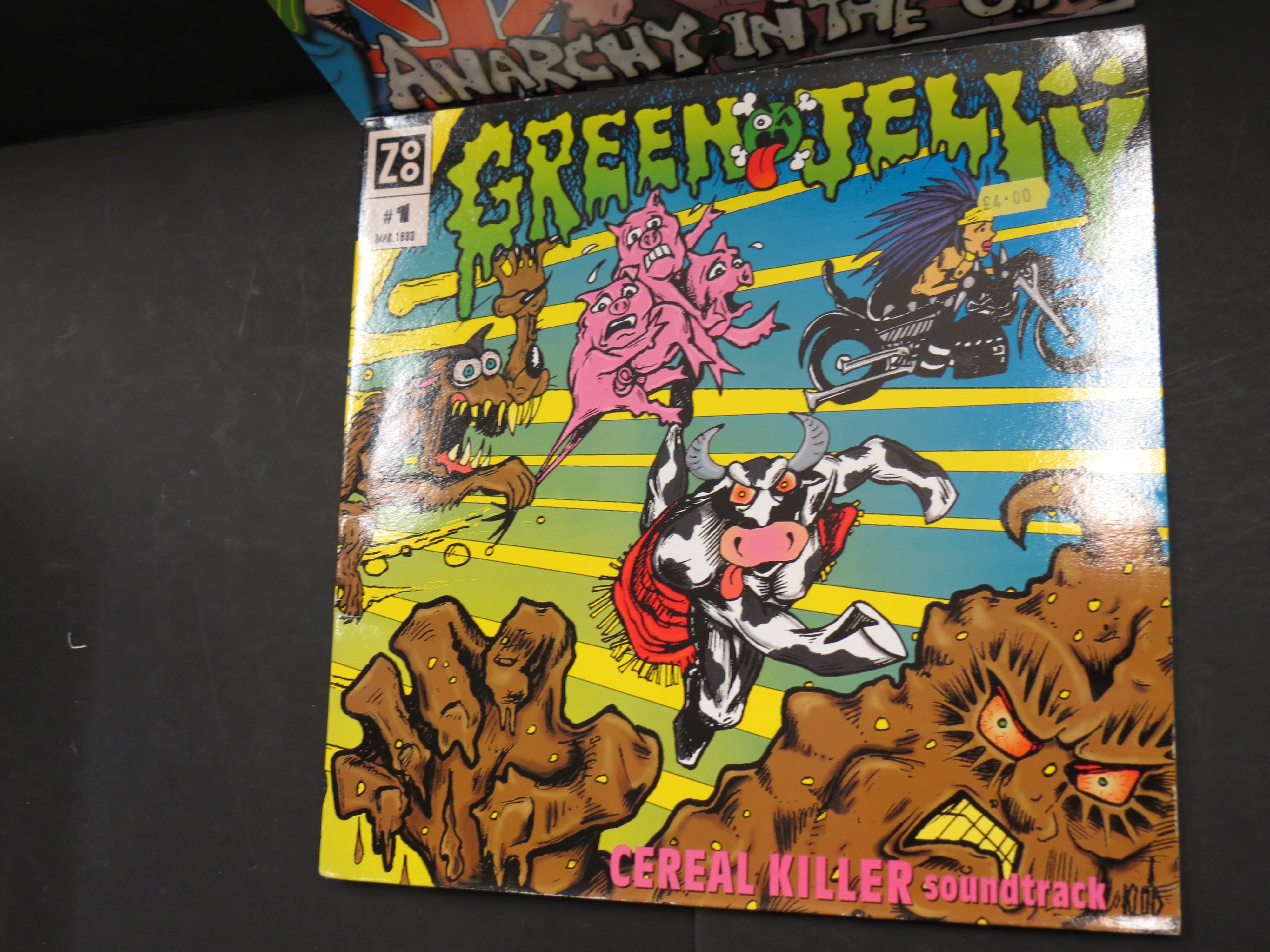 Vinyl - Green Jelly 1 LP and 1 12" single to include Cereal Killer Soundtrack (Zoo 7244511038 1) and - Image 2 of 3
