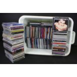 CDs - Over 140 CDs spanning genres and decades including 90s indie, 60s & 70s classic rock, soul,