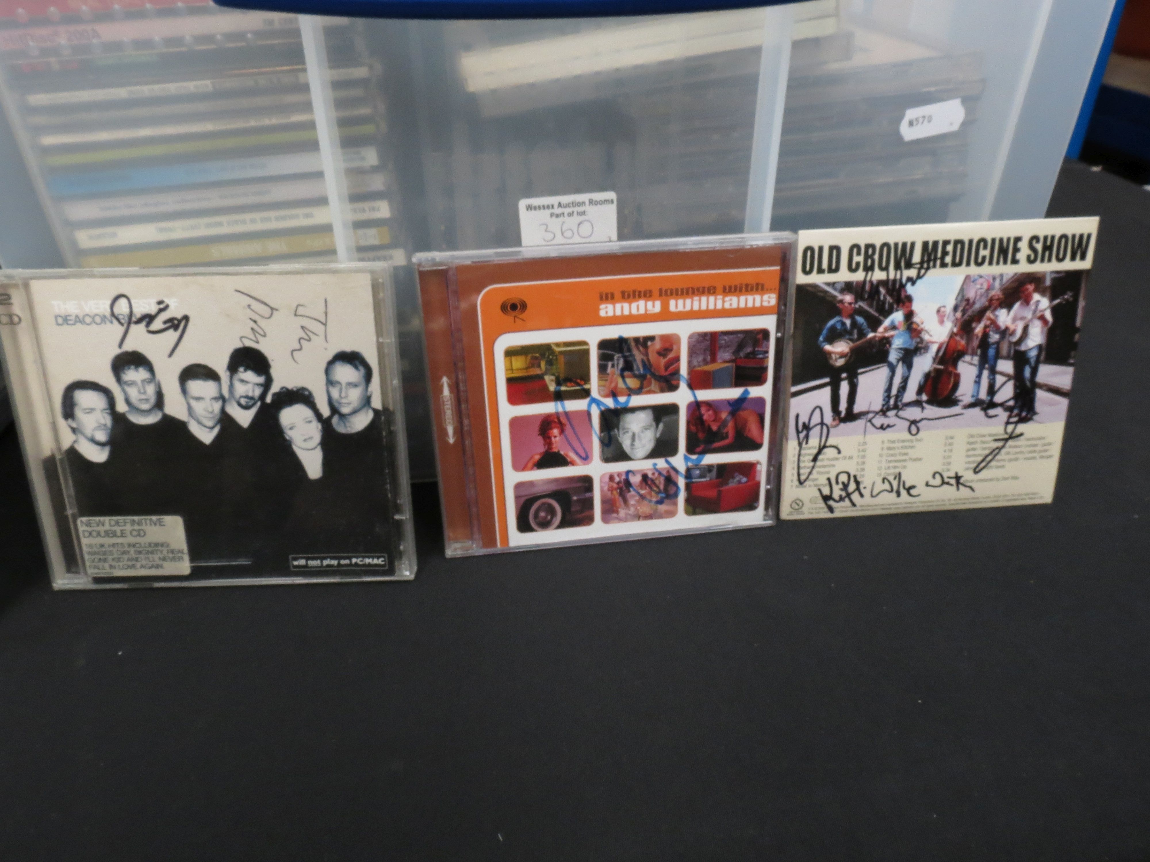 CDs - Around 500 various CDs featuring signed examples, spanning the genres, artists include - Image 5 of 7