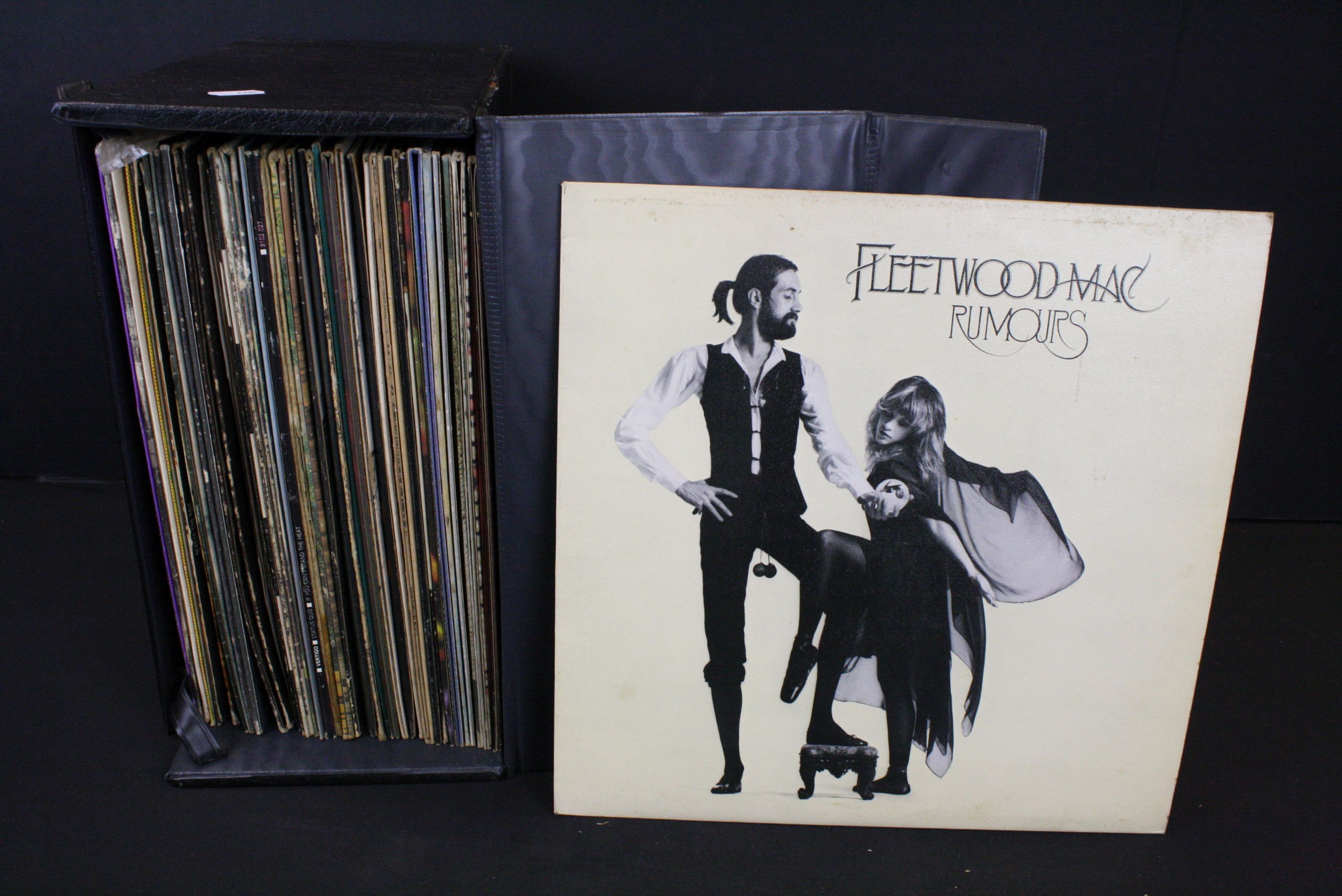 Vinyl - Over 30 Rock & Pop LPs & 12" singles to include Fleetwood Mac, Led Zeppelin, The Beatles,